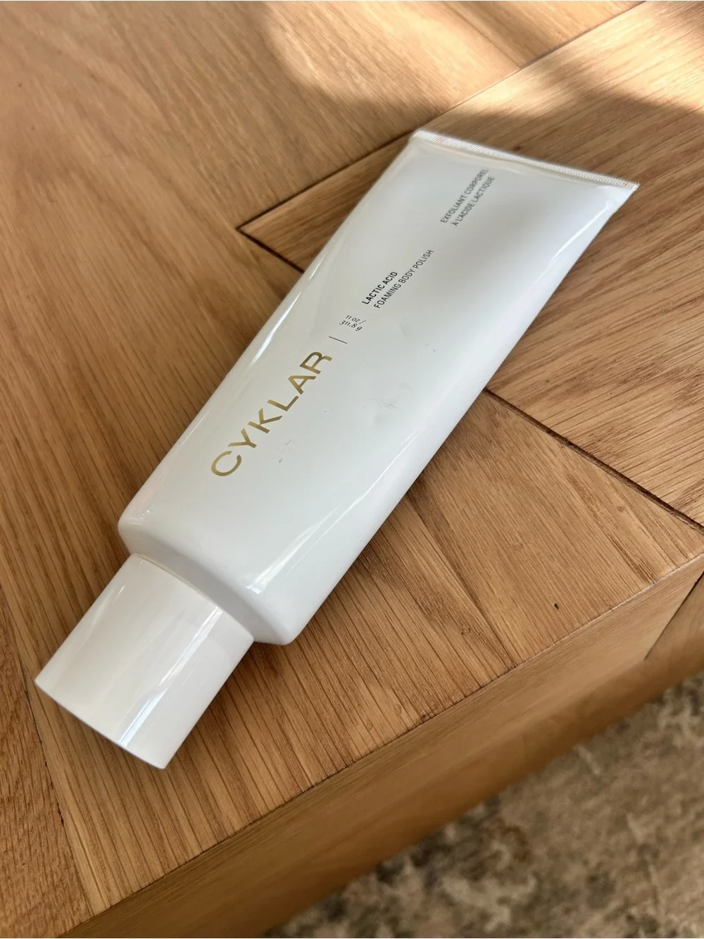 New Cyklar Lactic Acid Foaming Body Polish and Wash